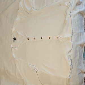Cable & Guage women's White Blouse size 2X Good Condition